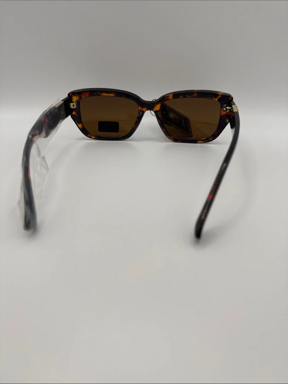 Designer Luxury Tortoiseshell Women’s Sunglasses - Brown Lenses